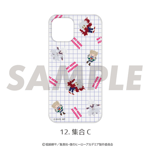 『僕のヒーローアカデミア』全機種対応ハードタイプスマホケース 12.集合 C